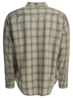 SUGAR CANE chemise en tencel homme grise – Image 2
