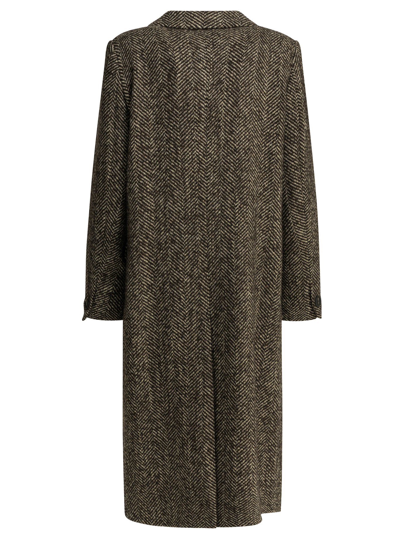 TAGLIATORE manteau long en laine femme marron – Image 2