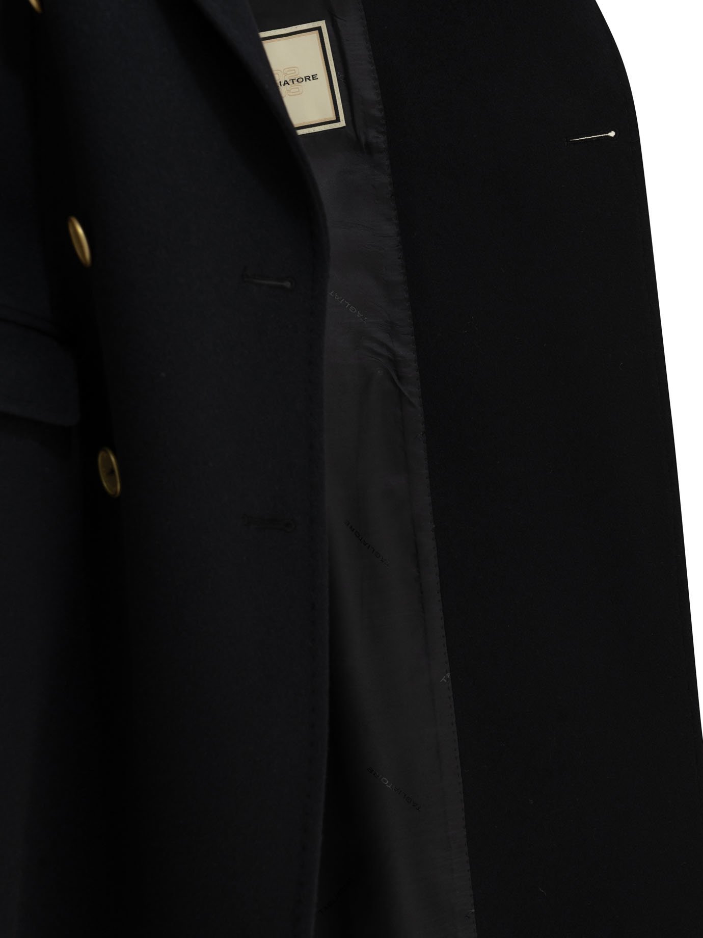 TAGLIATORE manteau en cachemire femme noir – Image 4