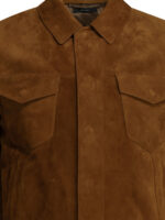 TOM FORD veste en suède homme rouge – Image 3