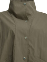 TOTEME imperméable en coton femme vert – Image 3