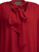 VALENTINO chemisier en soie femme rouge – Image 3