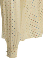 VALENTINO chemise en soie femme beige – Image 4