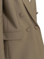 VALENTINO blazer en mohair femme beige – Image 4