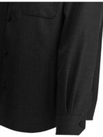 VALENTINO surchemise en laine homme grise – Image 4