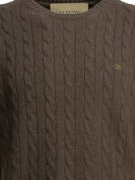 VALENTINO pull en cachemire homme marron – Image 3
