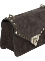 VALENTINO GARAVANI sac bandoulière en daim femme marron – Image 4