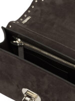 VALENTINO GARAVANI sac bandoulière en daim femme marron – Image 5