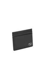 VALENTINO GARAVANI porte-cartes en cuir homme noir – Image 2