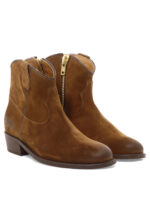 VIA ROMA 15 bottes en cuir femme marron – Image 2