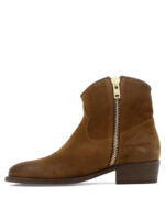 VIA ROMA 15 bottes en cuir femme marron – Image 3