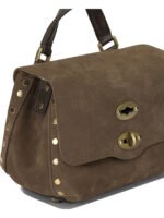 ZANELLATO sac à main en cuir femme marron – Image 4