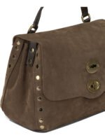 ZANELLATO petit sac à main en cuir femme marron – Image 4