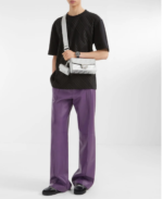 FENDI t-shirt en coton oversize homme noir – Image 2
