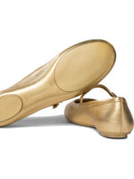 GIANVITO ROSSI ballerines en cuir femme or – Image 5