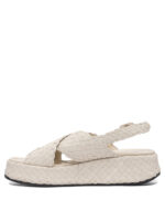 PONS QUINTANA sandales en cuir femme blanc – Image 3