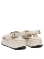 PONS QUINTANA sandales en cuir femme blanc – Image 4