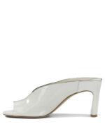 DEL CARLO sandales en cuir femme blanc – Image 3