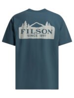 FILSON t-shirt en coton homme bleu – Image 2