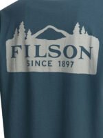 FILSON t-shirt en coton homme bleu – Image 4