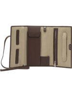 LE TANNEUR pochette en cuir femme marron – Image 5