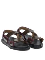 MARNI sandales en cuir femme marron – Image 2