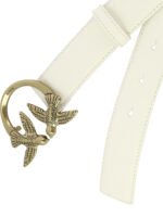 PINKO ceinture en cuir femme blanc – Image 2