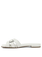 SERGIO LEVANTESI mules en cuir femme blanc – Image 3
