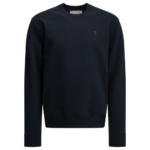 AMI PARIS sweat-shirt en coton homme bleu