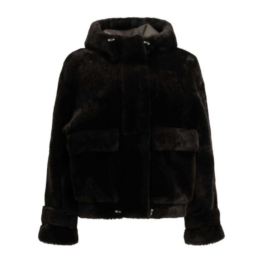 Sans titre (1000 x 1000 px) (100) BLANCHA veste en cuir femme marron – Image 1