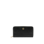 TORY BURCH portefeuille en cuir femme noir