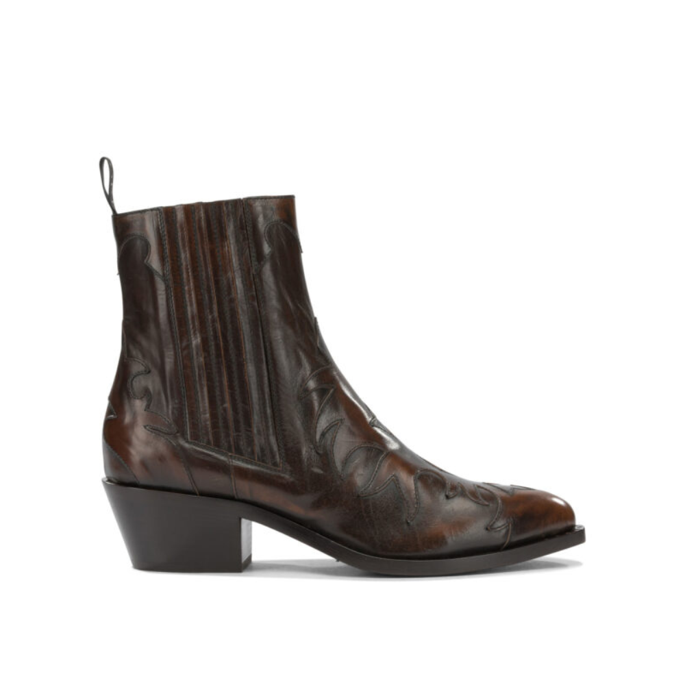 Sans titre (1000 x 1000 px) - 2026-08-04T224354.814 SARTORE bottines en cuir femme marron – Image 1