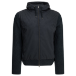 HERNO veste en laine homme bleu