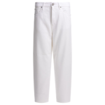 PINKO jean en coton femme blanc