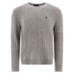 POLO RALPH LAUREN pull en laine homme gris