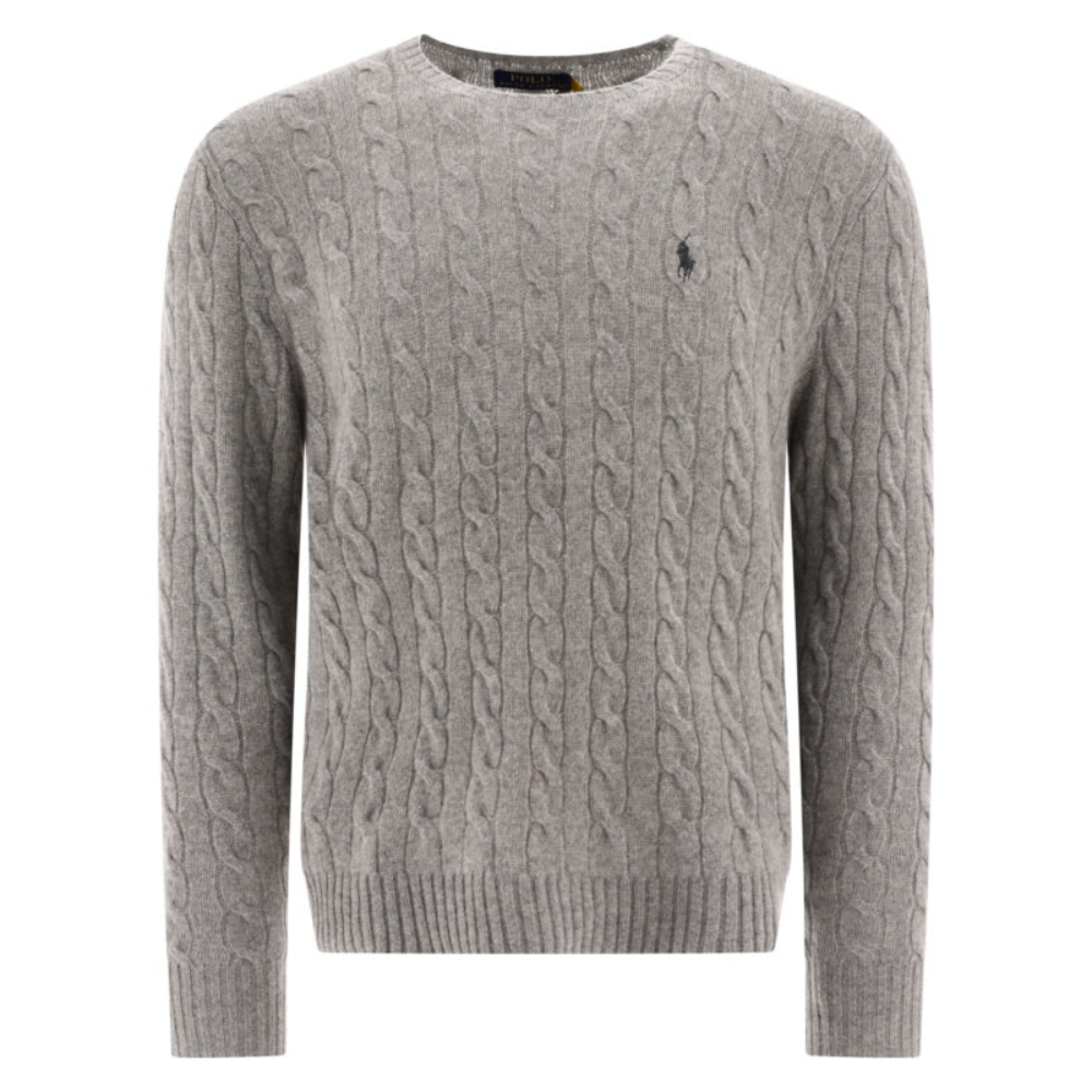 Sans titre (1000 x 1000 px) - 2026-08-06T192107.757 POLO RALPH LAUREN pull en laine homme gris – Image 1