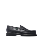PARABOOT mocassins en cuir homme noir
