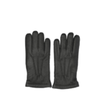 RESTELLI gants en cuir femme noir
