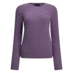 POLO RALPH LAUREN pull en laine femme violet