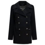SAINT JAMES veste en laine femme bleu