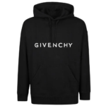 GIVENCHY sweat à capuche oversize homme noir