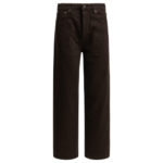 AGOLDE jean ample femme marron