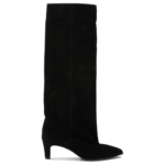 STRATEGIA bottes en cuir femme noir
