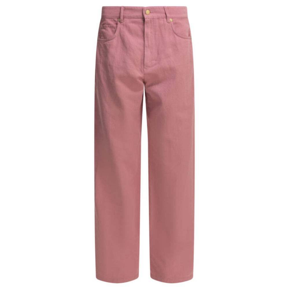 Sans titre (1000 x 1000 px) - 2026-08-29T172248.837 MAX MARA S pantalon en coton femme rose – Image 1