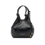 GIANNI CHIARINI sac à main en cuir femme noir