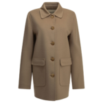 VALENTINO manteau en laine femme beige