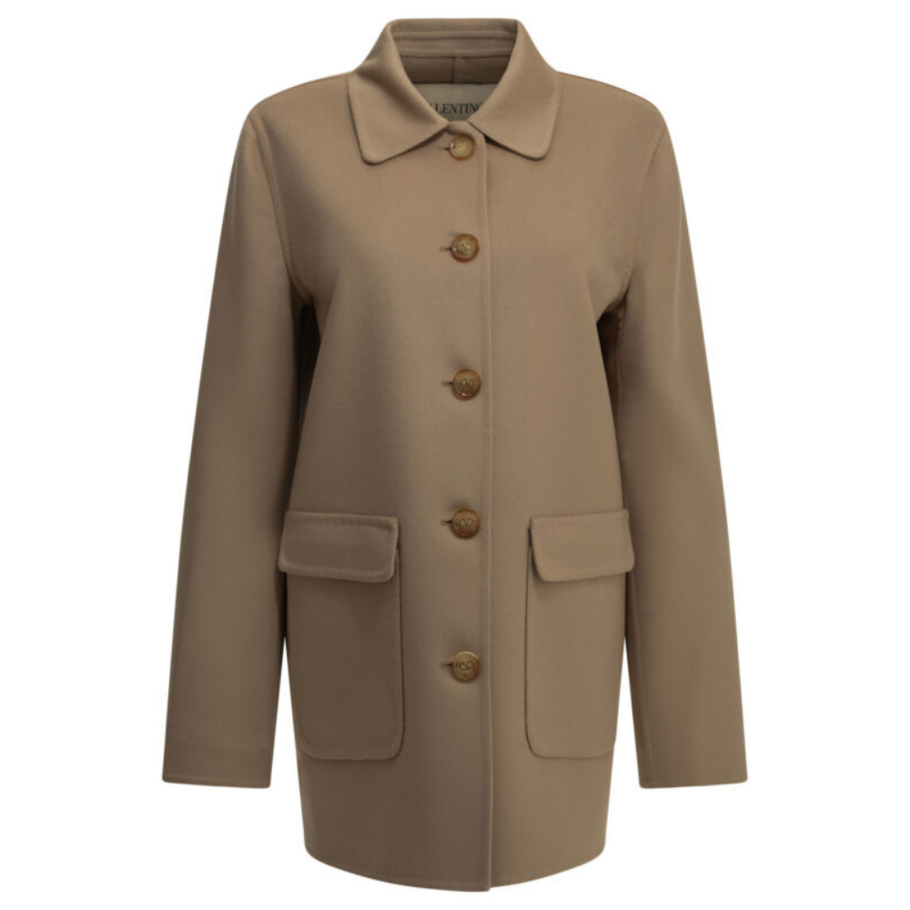Sans titre (1000 x 1000 px) - 2026-08-29T175540.905 VALENTINO manteau en laine femme beige – Image 1
