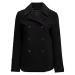 SEALUP veste en laine femme bleu