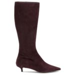 JIMMY CHOO bottes en cuir femme bordeaux