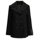 SEALUP caban en laine femme noir
